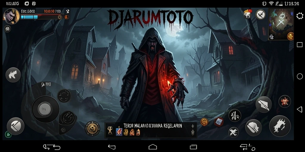 Screenshot menampilkan gameplay mencekam DJARUMTOTO yang penuh ketegangan.
