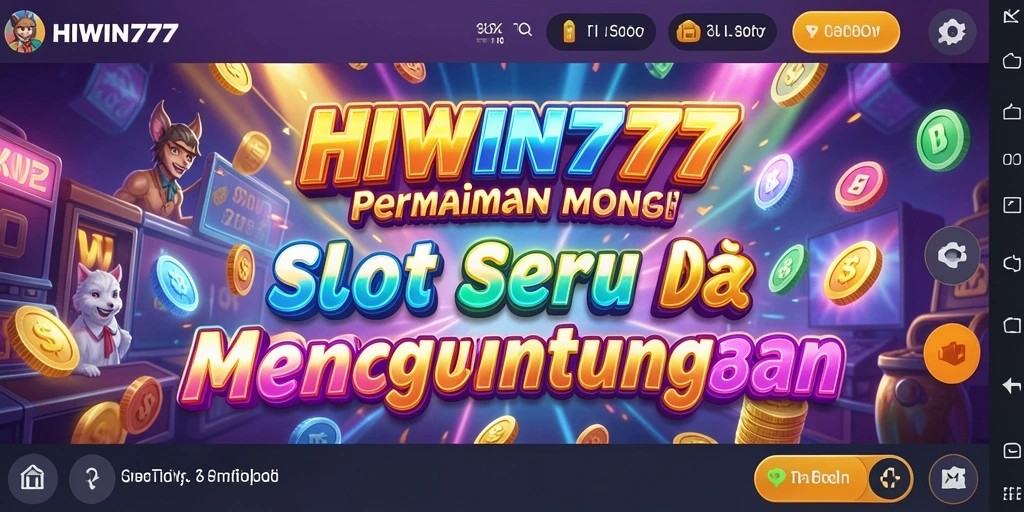 Tampilan menarik dari gameplay HIWIN777 yang seru.