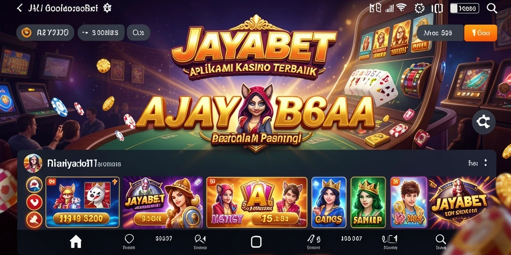 Tampilan gameplay JAYABET yang menarik dan menyenangkan.