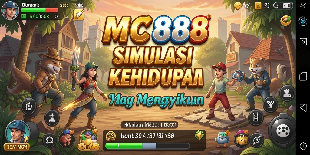 Tampilan gameplay menarik dari MC888 yang menghadirkan pengalaman simulasi.