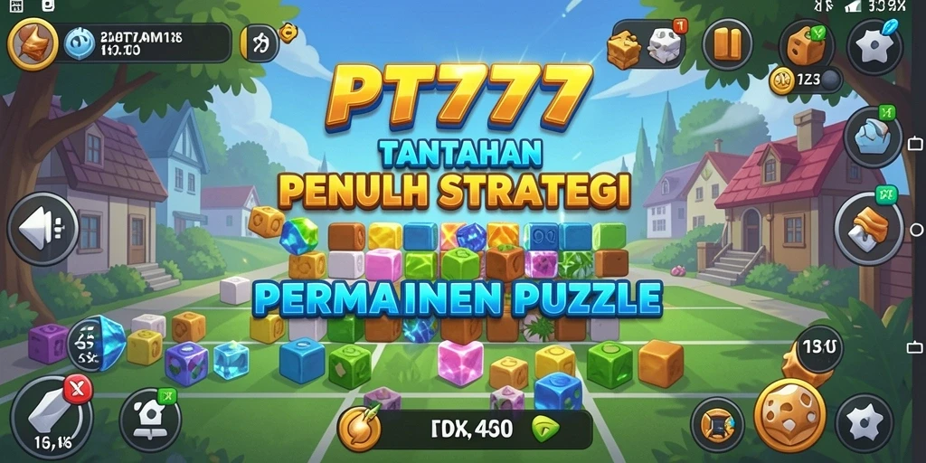 Screenshot gameplay PT777 yang menampilkan tantangan puzzle yang seru.