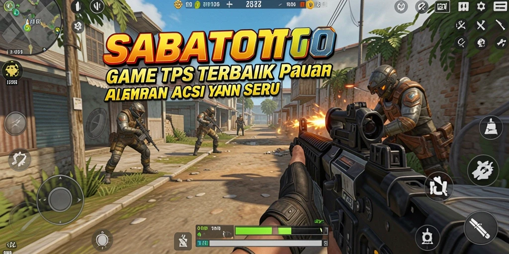 Tampilan gameplay SABATOTO dengan pertempuran seru dan grafik yang menakjubkan.