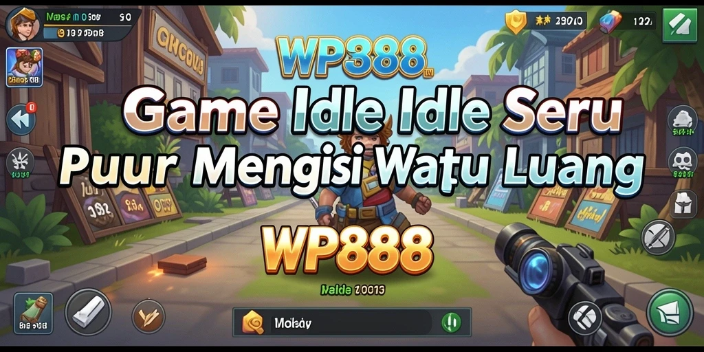 Tampilan gameplay WP888 yang menarik dan mengasyikkan di dalam game Idle.