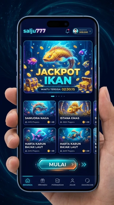 Tampilan aplikasi salju777 yang menarik dan mudah digunakan.